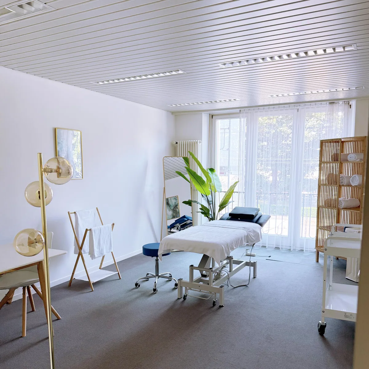 Praxisraum des Massage Zentrum Muttenz